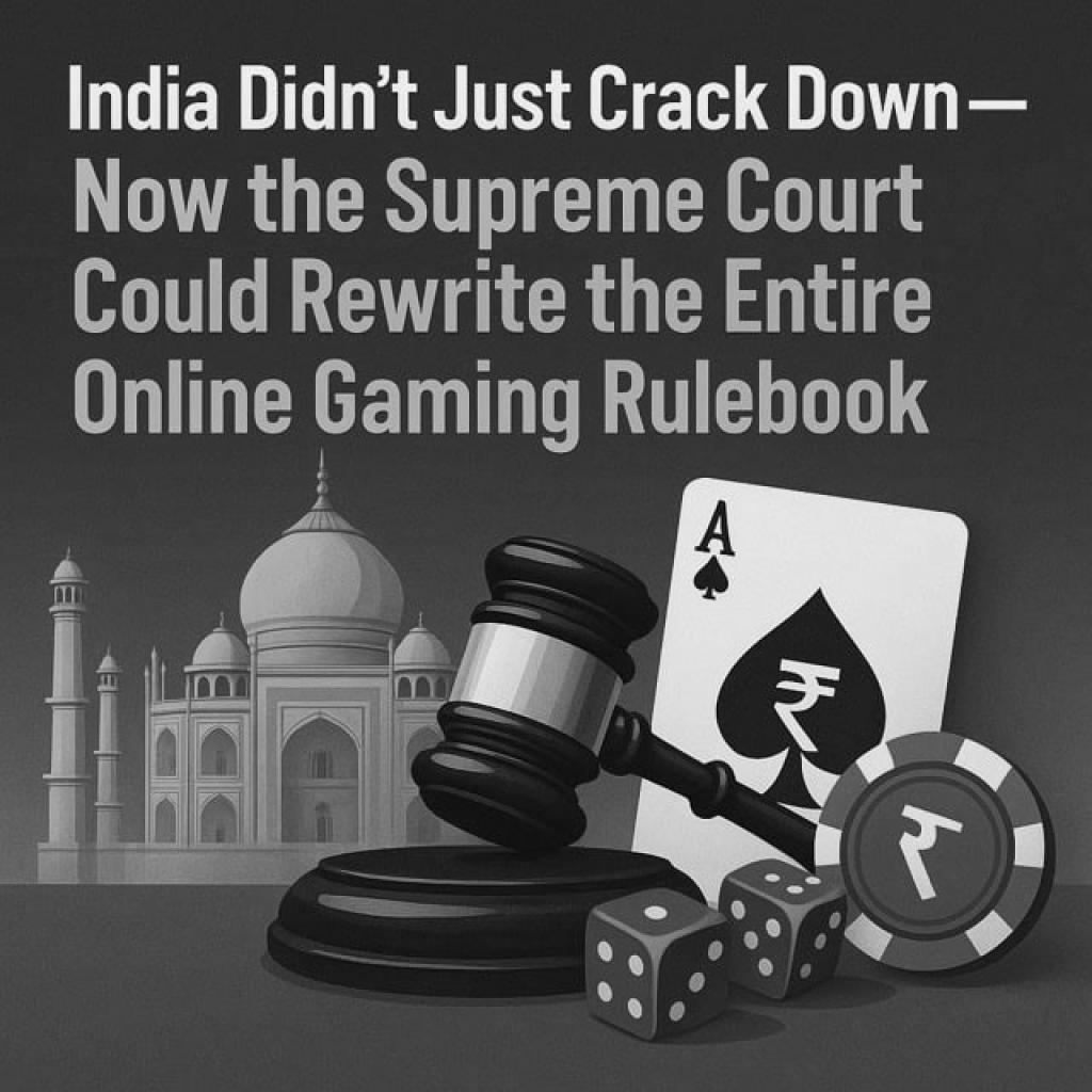 India Online Gaming Act 2025: Supreme Court Shake-Up