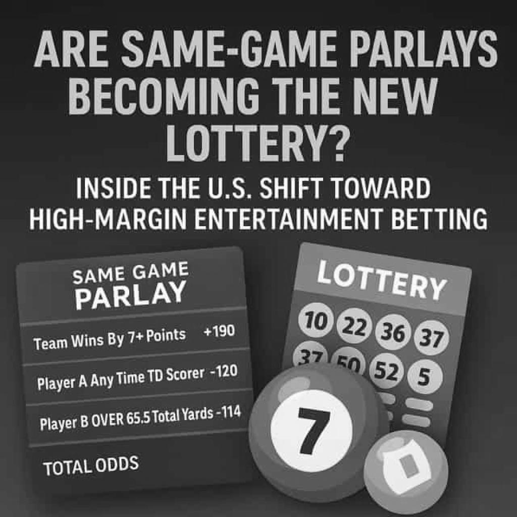 Are Same-Game Parlays Becoming The New Lottery? Inside The U.S. Shift Toward High-Margin Entertainment Betting