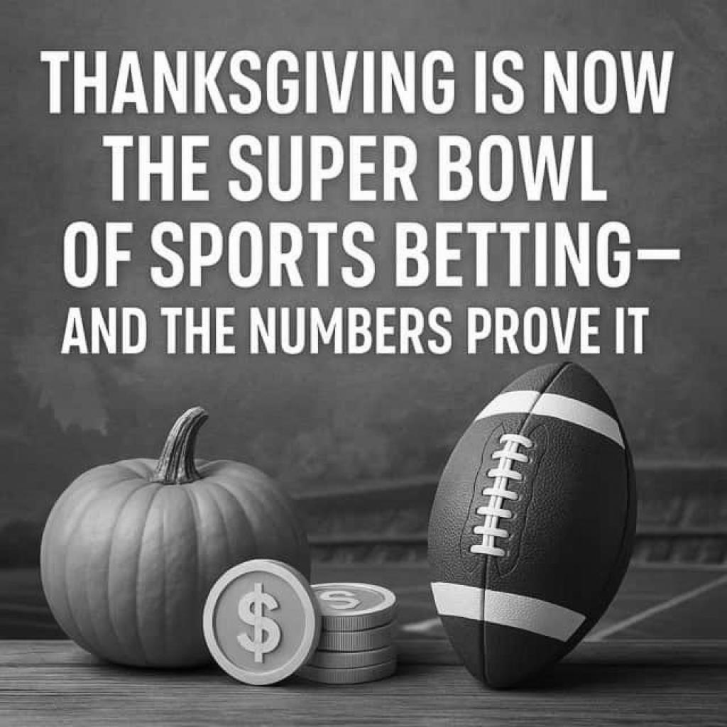 Thanksgiving Is Now The Super Bowl Of Sports Betting — And The Numbers Prove It