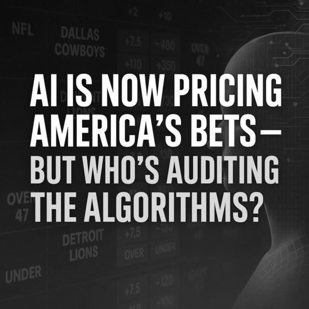 AI Is Now Pricing America’s Bets — But Who’s Auditing The Algorithms?