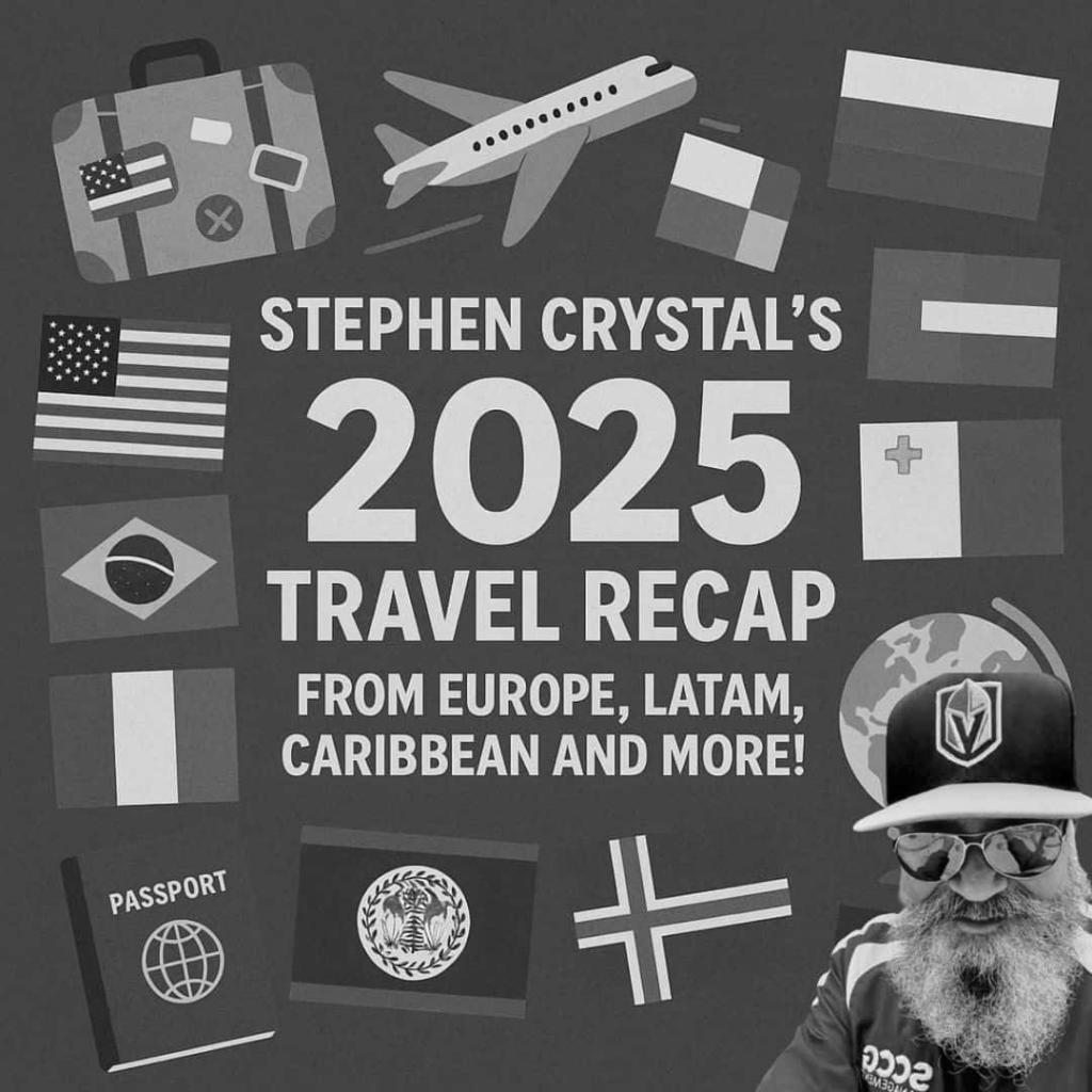 A Year On The Move: Stephen Crystal’s Travel Recap 2025!