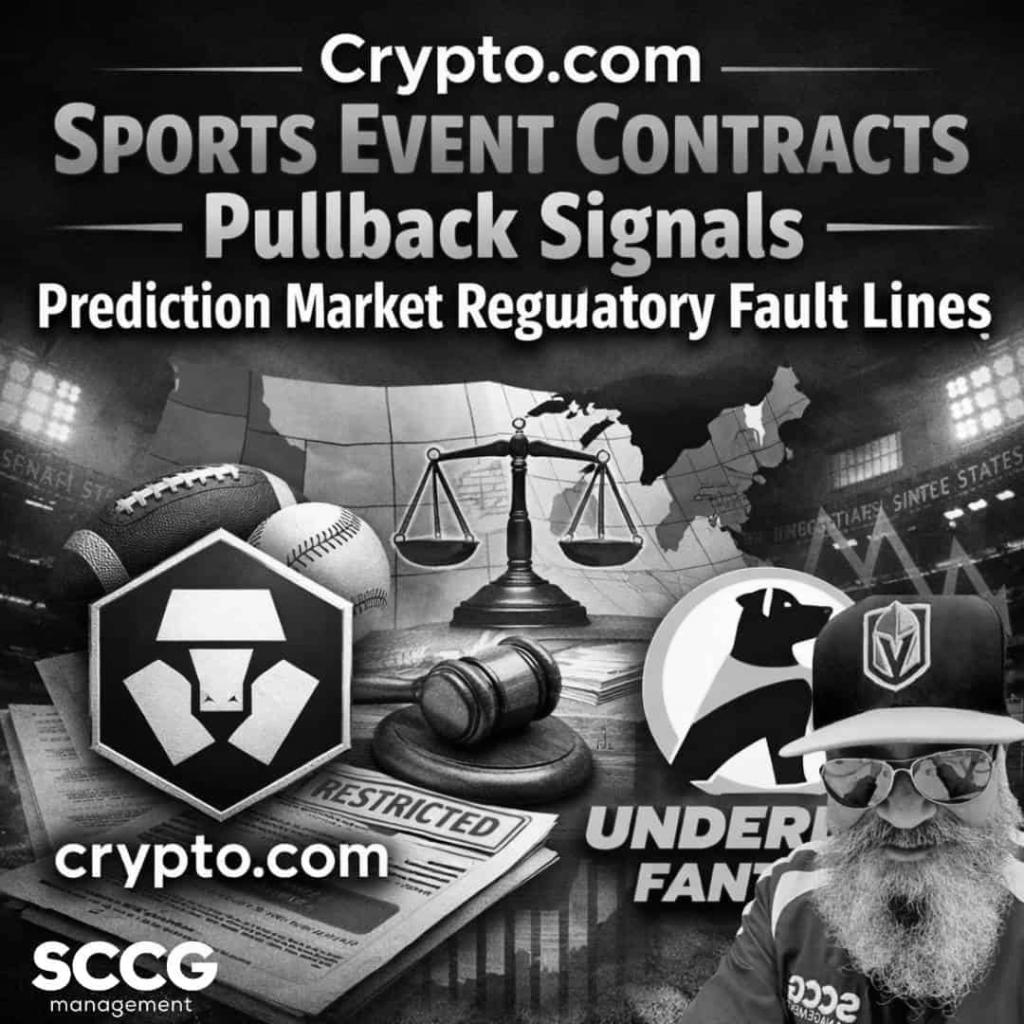 Crypto.com Sports Event Contracts Pullback Signals Prediction Market Regulatory Fault Lines