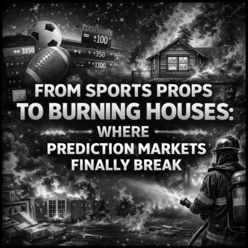 From Sports Props To Burning Houses: Where Prediction Markets Finally Break