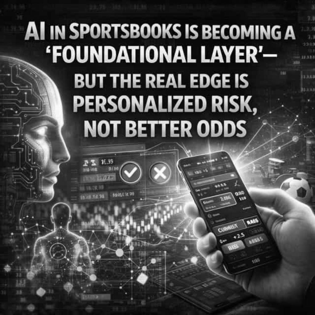 AI In Sportsbooks Is Becoming A ‘Foundational Layer’— But The Real Edge Is Personalized Risk, Not Better Odds