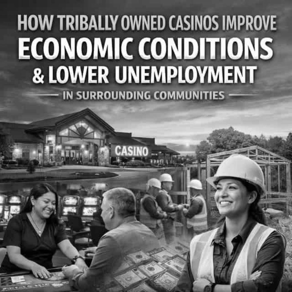 Tribally Owned Casinos Improve Economic Conditions On Reservations And Lower Unemployment