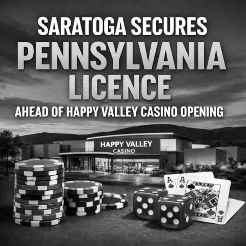 Saratoga Secures Pennsylvania Licence Ahead Of Happy Valley Casino Opening: What This Means For The State’s Gaming Landscape