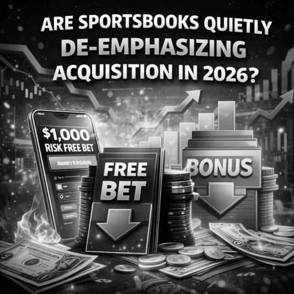 Are Sportsbooks Quietly De-Emphasizing Acquisition In 2026?
