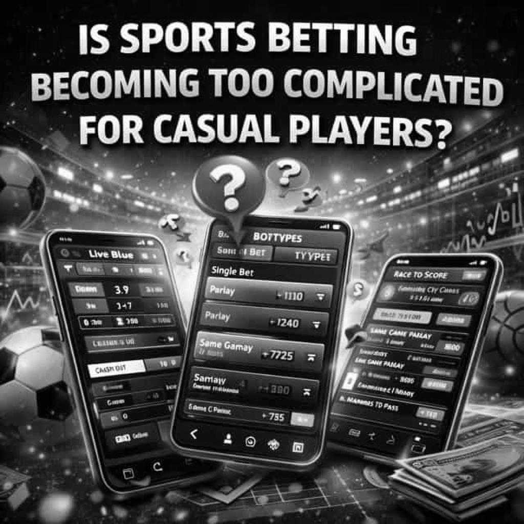 Is Sports Betting Becoming Too Complicated For Casual Players?