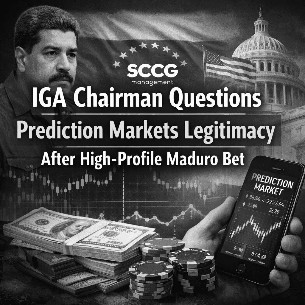 IGA Chairman Questions Prediction Markets Legitimacy After High‑Profile Maduro Bet