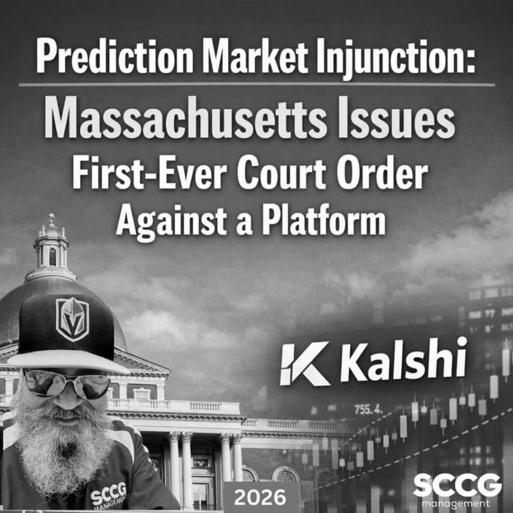 Prediction Market Injunction - Massachusetts Issues First-Ever Court Order Against A Platform 2026