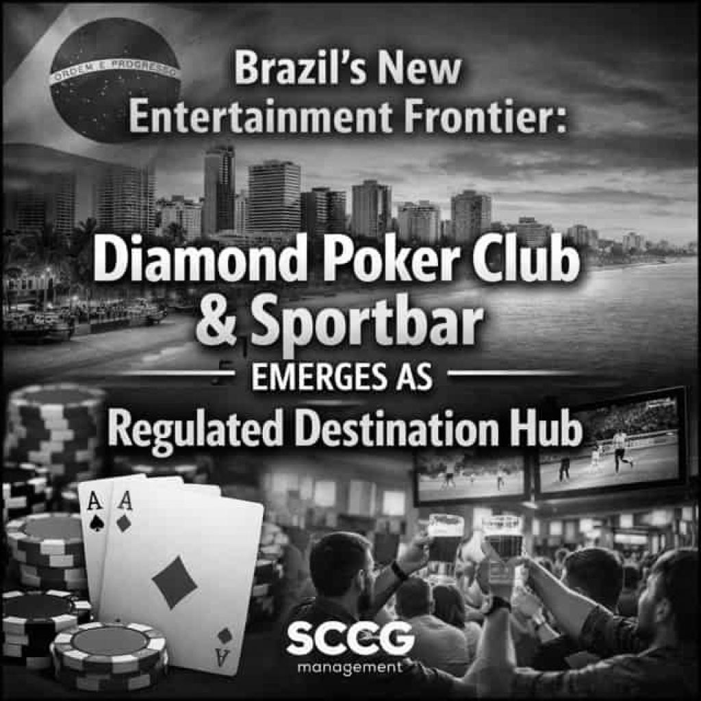 Brazil’s New Entertainment Frontier: Diamond Poker Club & Sportbar Emerges As Regulated Destination Hub