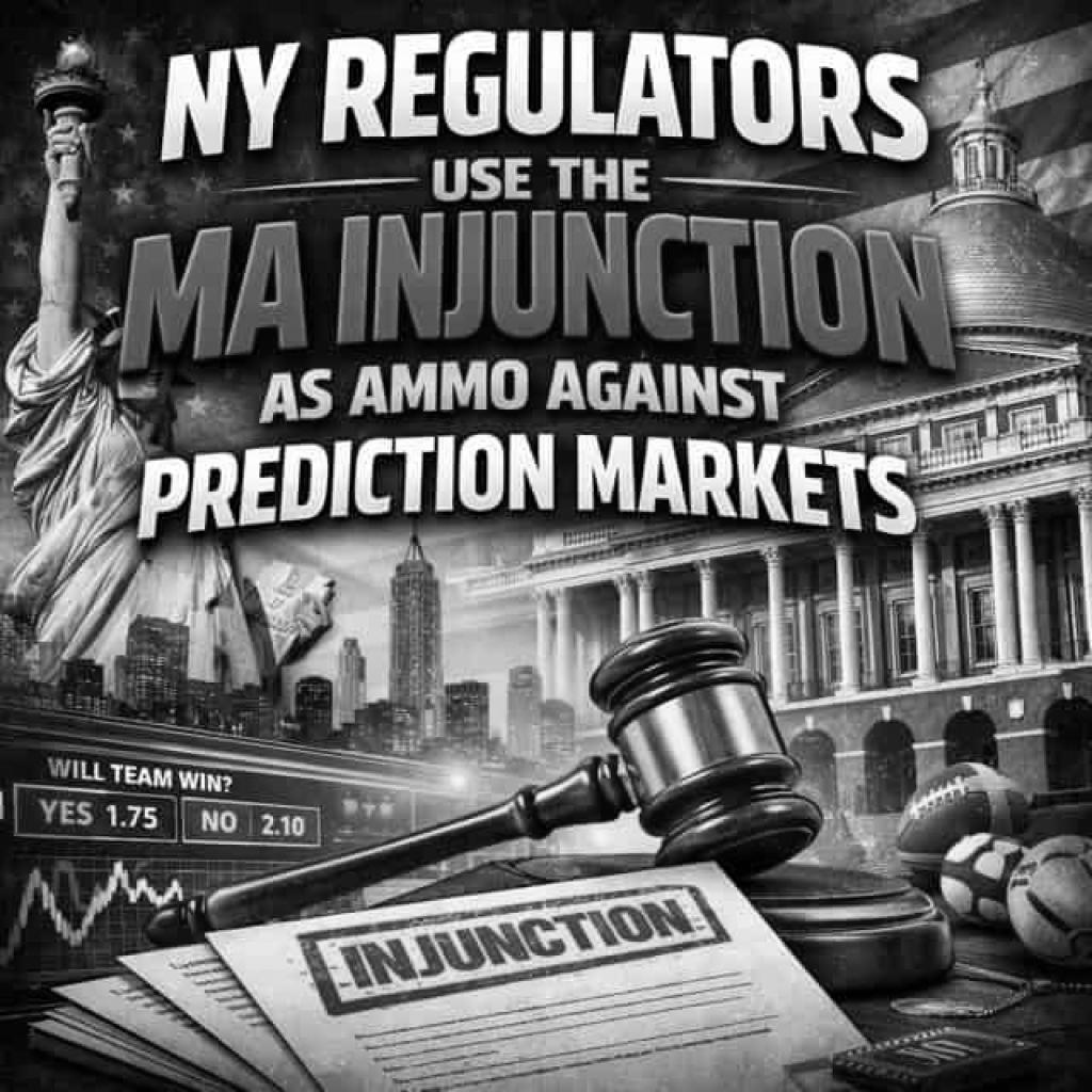 NY Regulators Use The MA Injunction As Ammo Against Prediction Markets