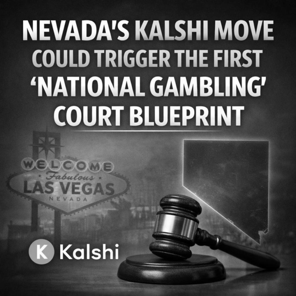Nevada’s Kalshi Move Could Trigger The First ‘National Gambling’ Court Blueprint