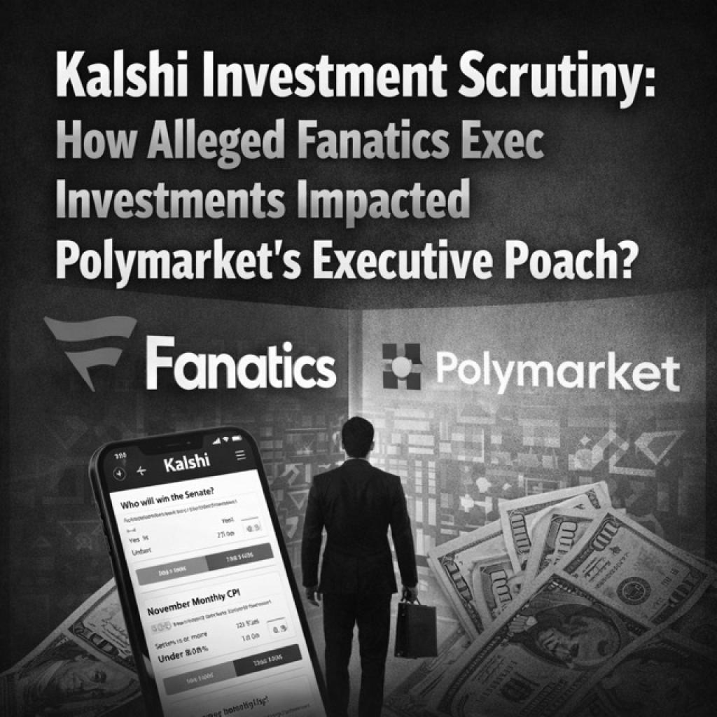 Kalshi Investment Scrutiny: How Alleged Fanatics Exec Investments Impacted Polymarket’s Executive Poach