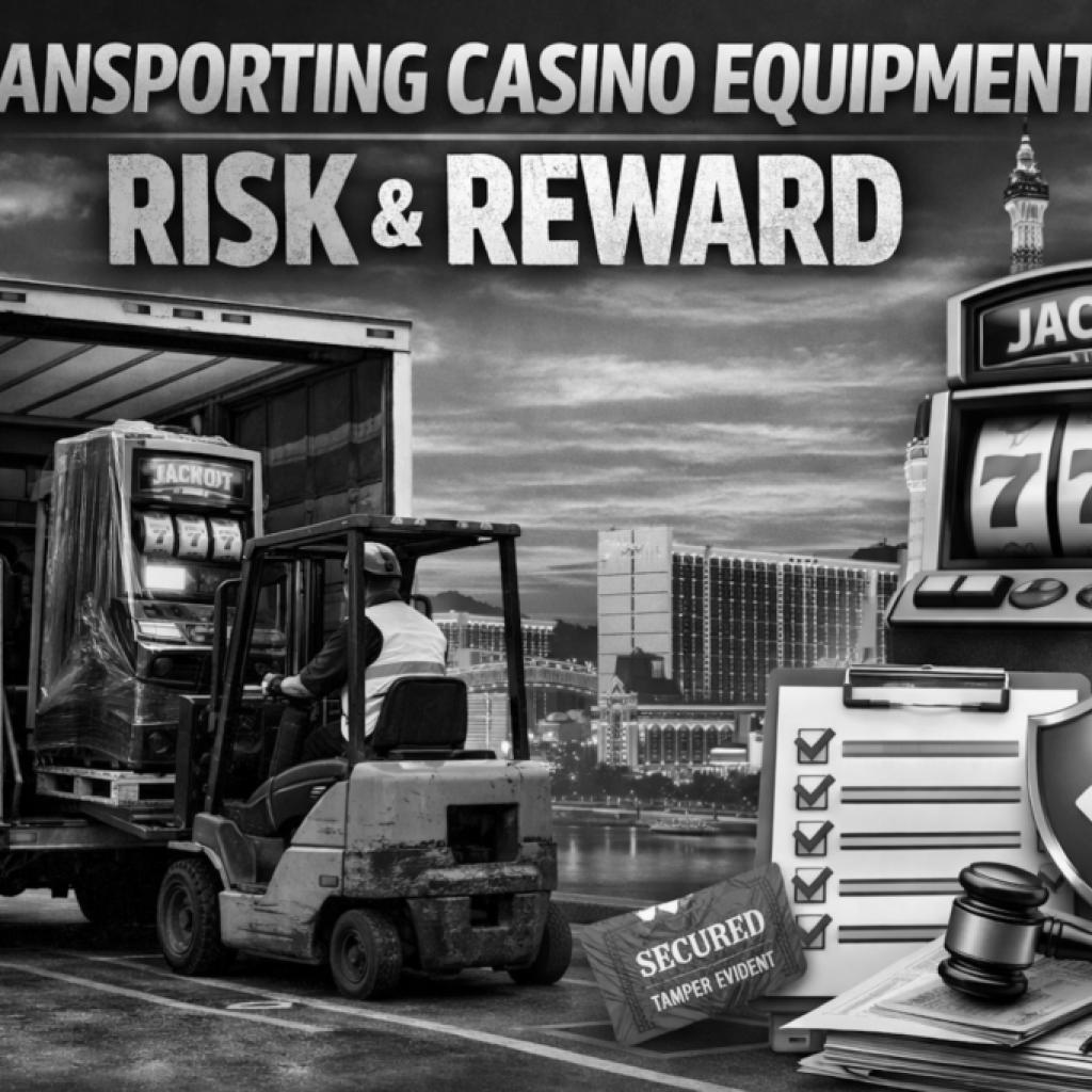 The Hidden Risk In Transporting Slot Machines And Gaming Equipment