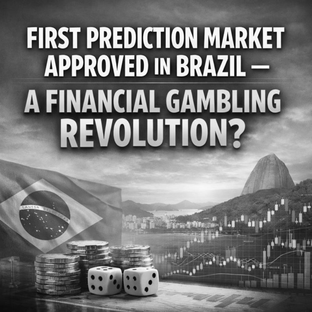 First Prediction Market Approved In Brazil — A Financial Gambling Revolution?
