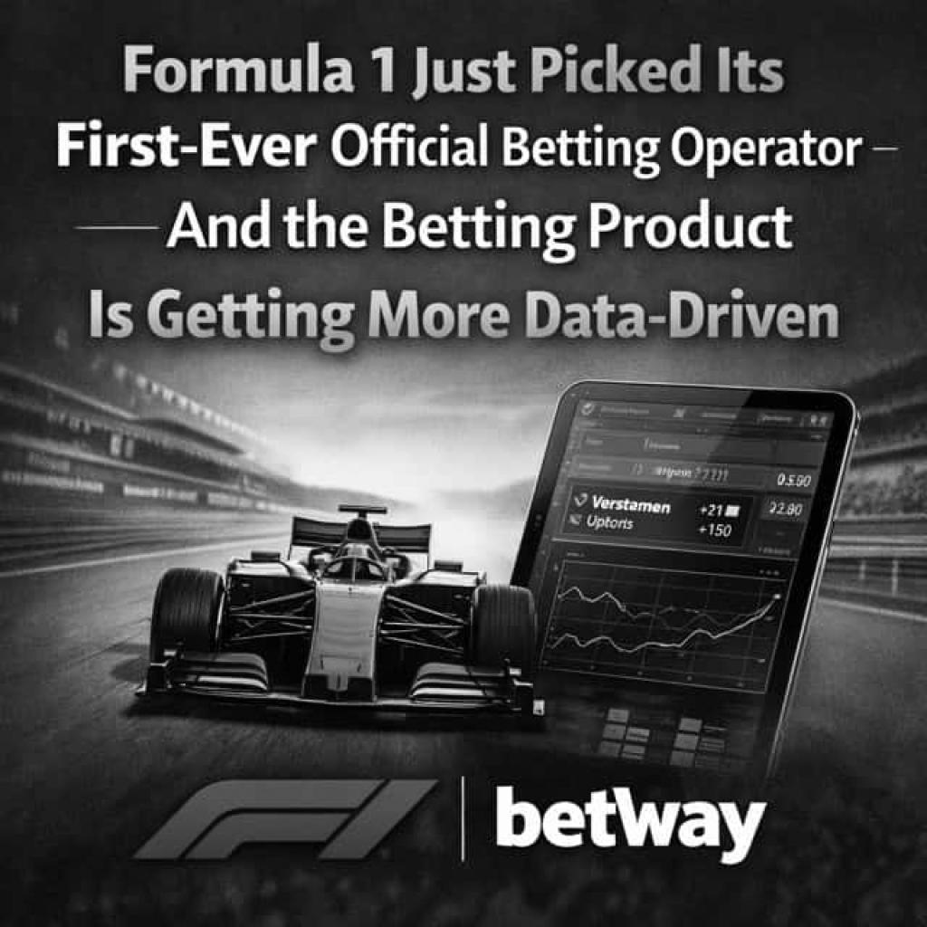 Formula 1 Just Picked Its First-Ever Official Betting Operator — And The Betting Product Is Getting More Data-Driven