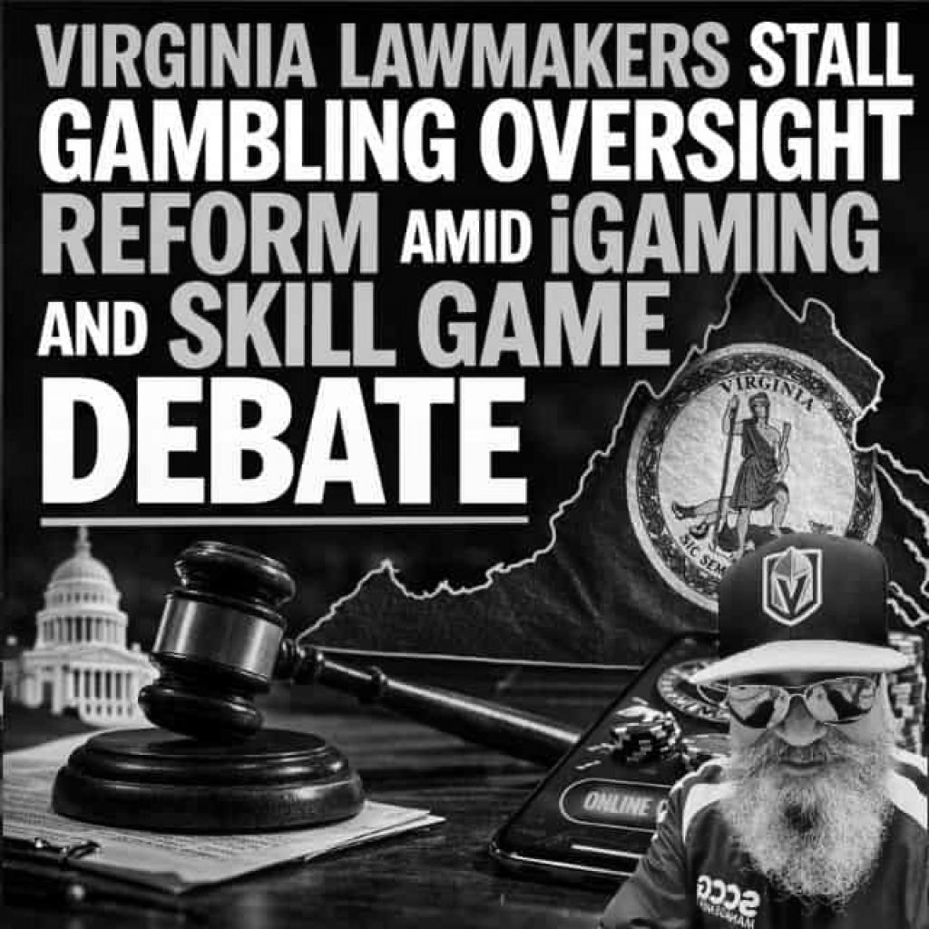 Virginia Lawmakers Stall Gambling Oversight Reform Amid IGaming And Skill Game Debate