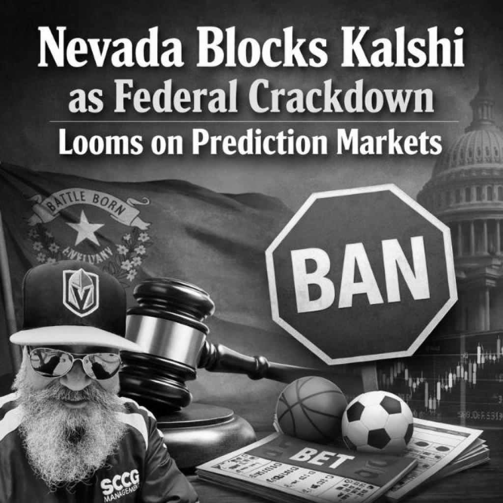 Nevada Blocks Kalshi As Federal Crackdown Looms On Prediction Markets