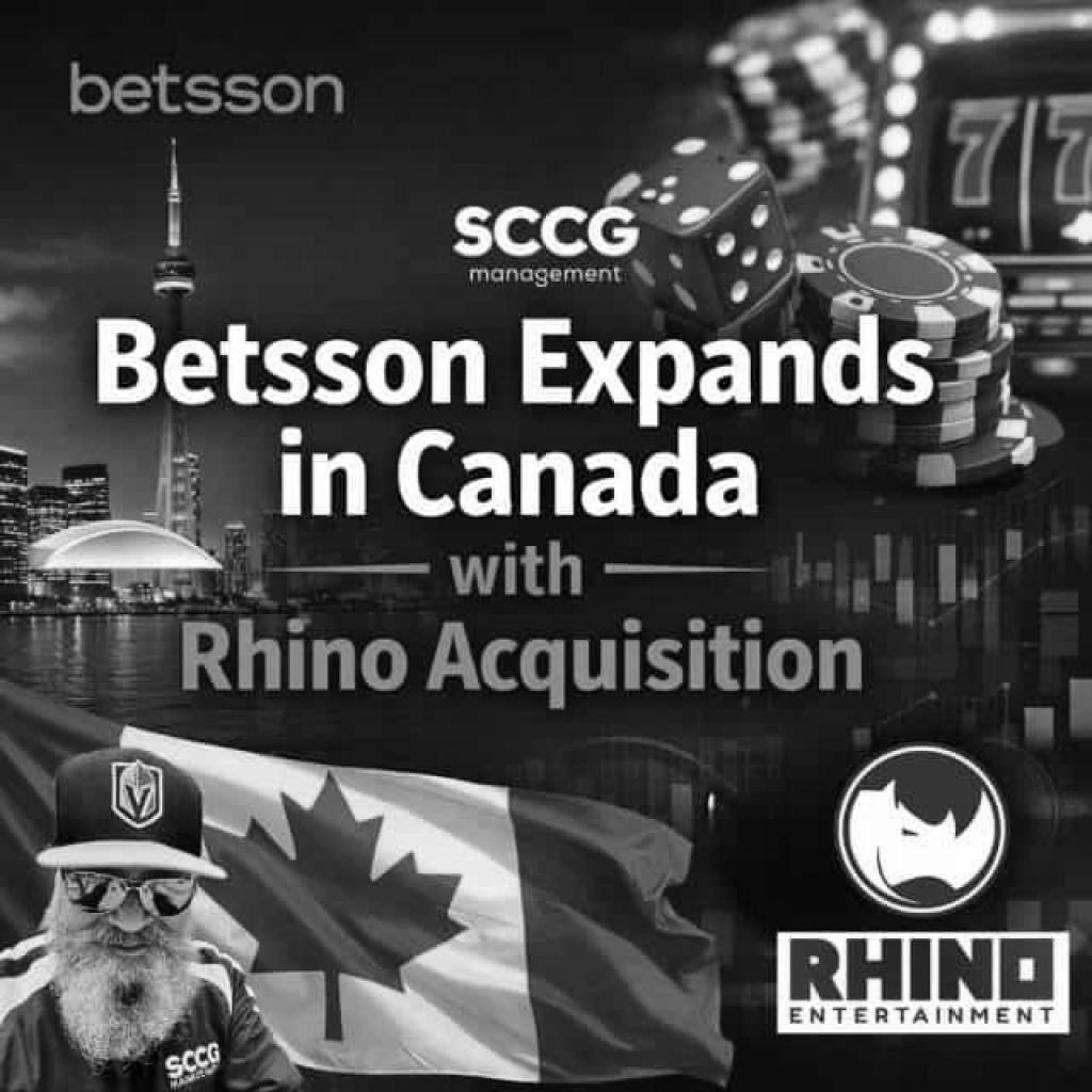 Betsson Rhino Entertainments Canadian B2C Acquisition: Strategic Expansion In Canada’s IGaming Market