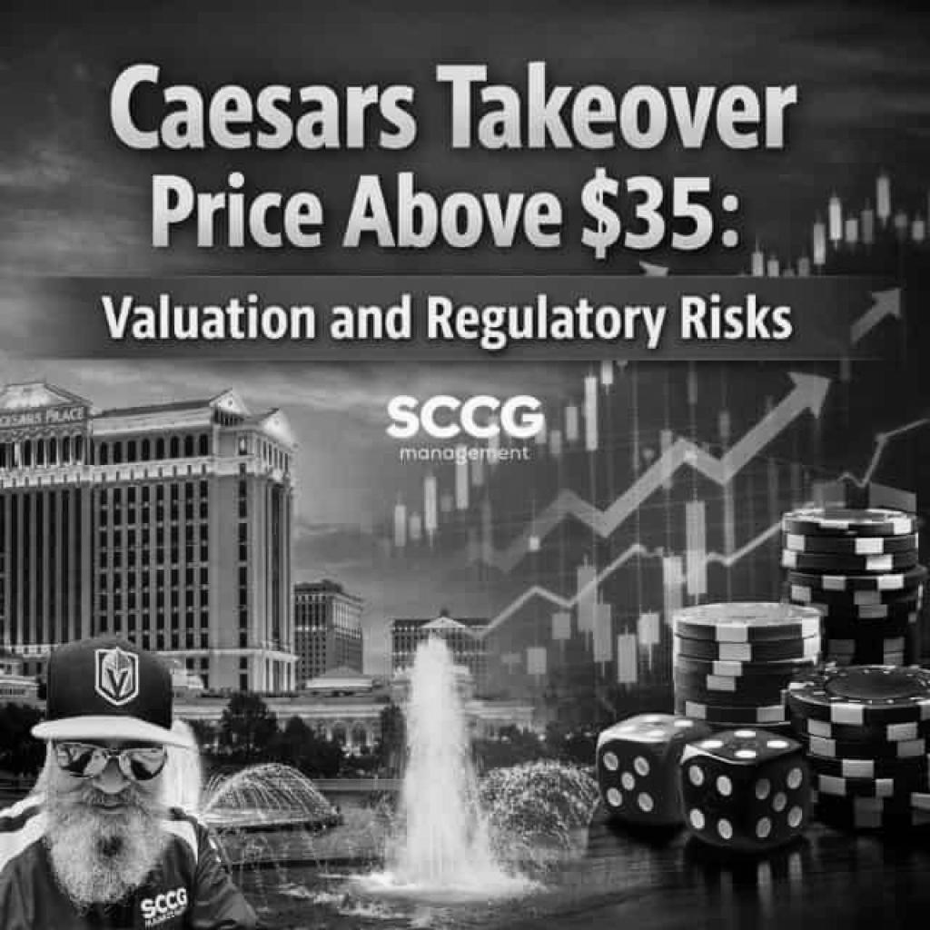 Caesars Takeover Price Above $35 Analyst Outlook And Regulatory Concerns: What It Means For Caesars Entertainment’s Valuation
