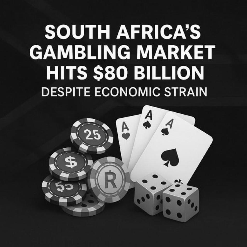 South Africa’s Gambling Market Hits $80 Billion Despite Economic Strain