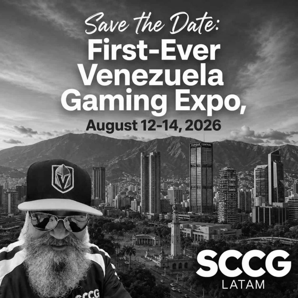 Save The Date: First-Ever SCCG LATAM Venezuela Gaming Expo In Caracas, August 12-14, 2026