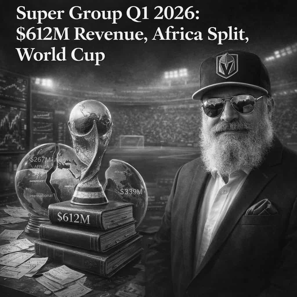 Super Group Q1 2026: $612M Revenue, Africa Split, World Cup
