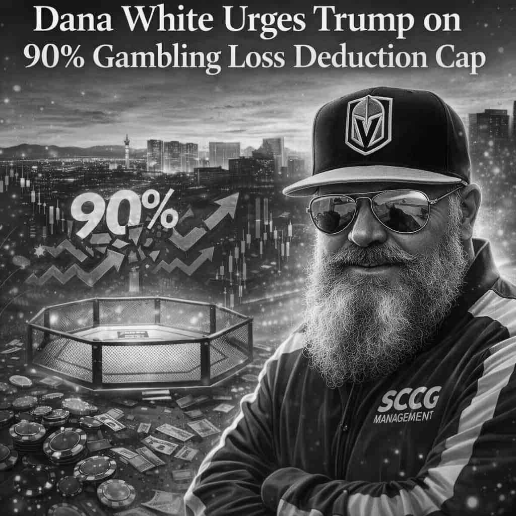 Dana White Urges Trump On 90% Gambling Loss Deduction Cap