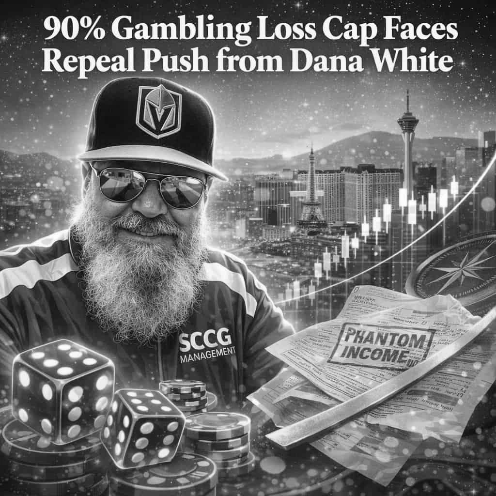 90% Gambling Loss Cap Faces Repeal Push From Dana White