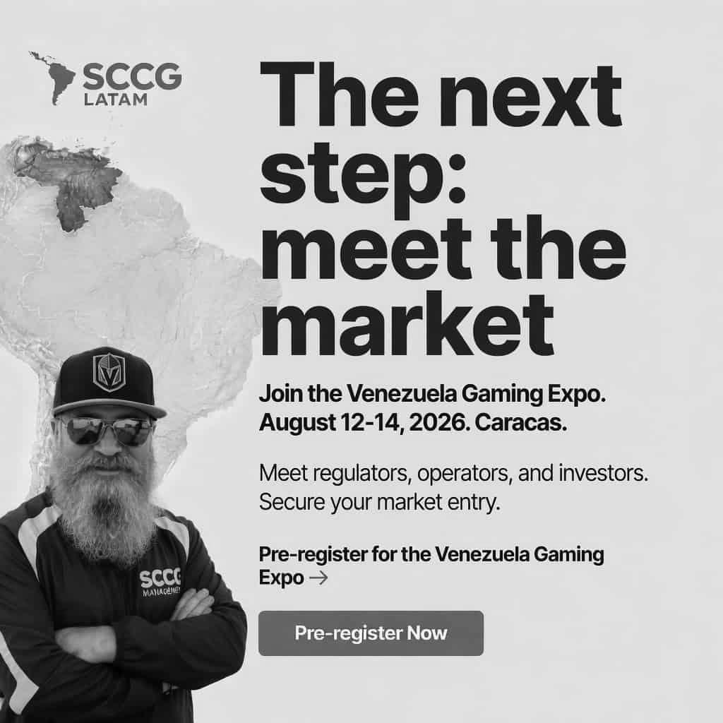 SCCG LATAM To Host First International Gaming And IGaming Conference In Venezuela, Caracas, August 12-14, 2026