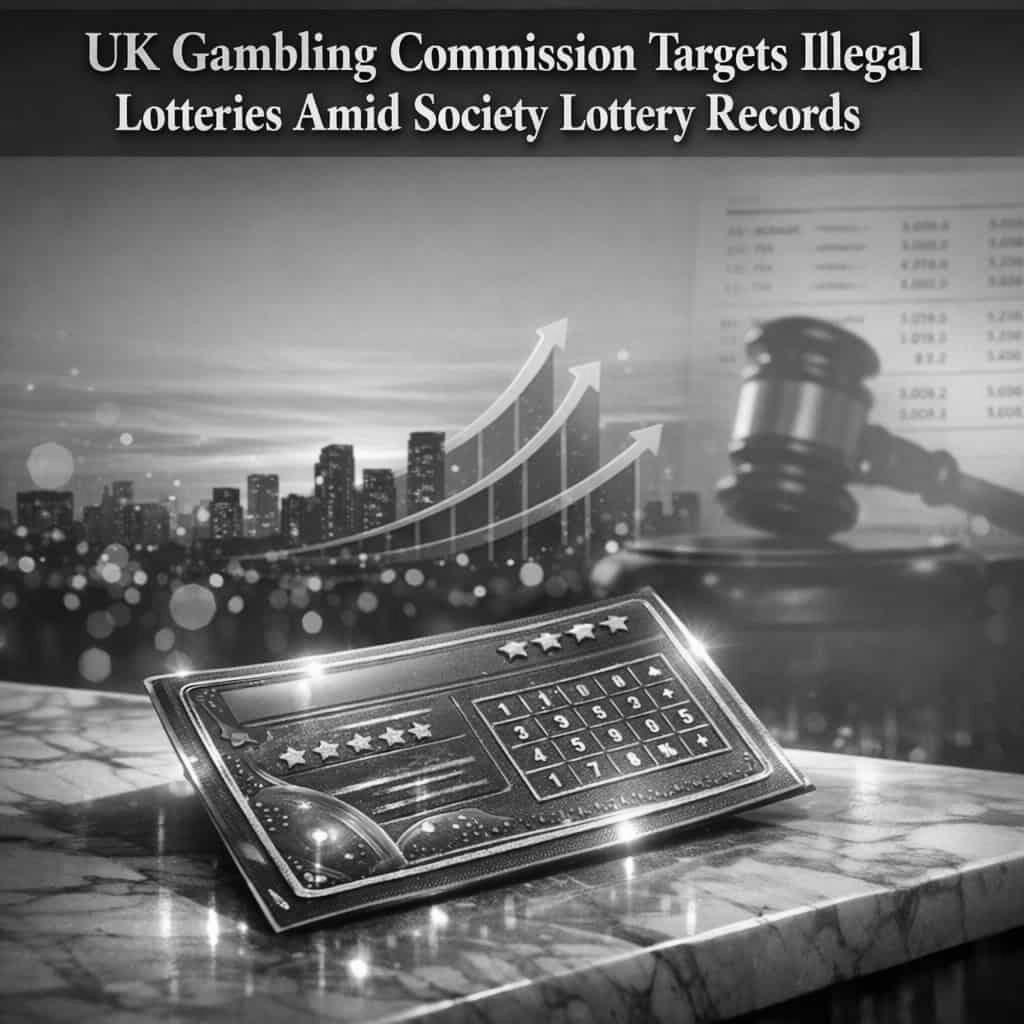 UK Gambling Commission Targets Illegal Lotteries Amid Society Lottery Records