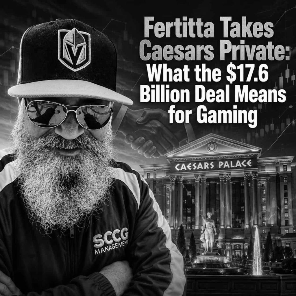 Fertitta Takes Caesars Private: What The $17.6 Billion Deal Means For Gaming
