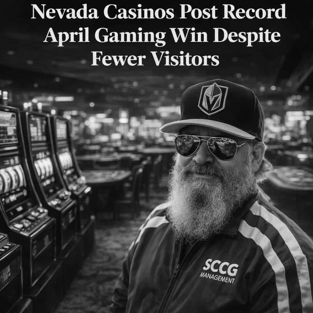 Nevada Casinos Post Record April Gaming Win Despite Fewer Visitors