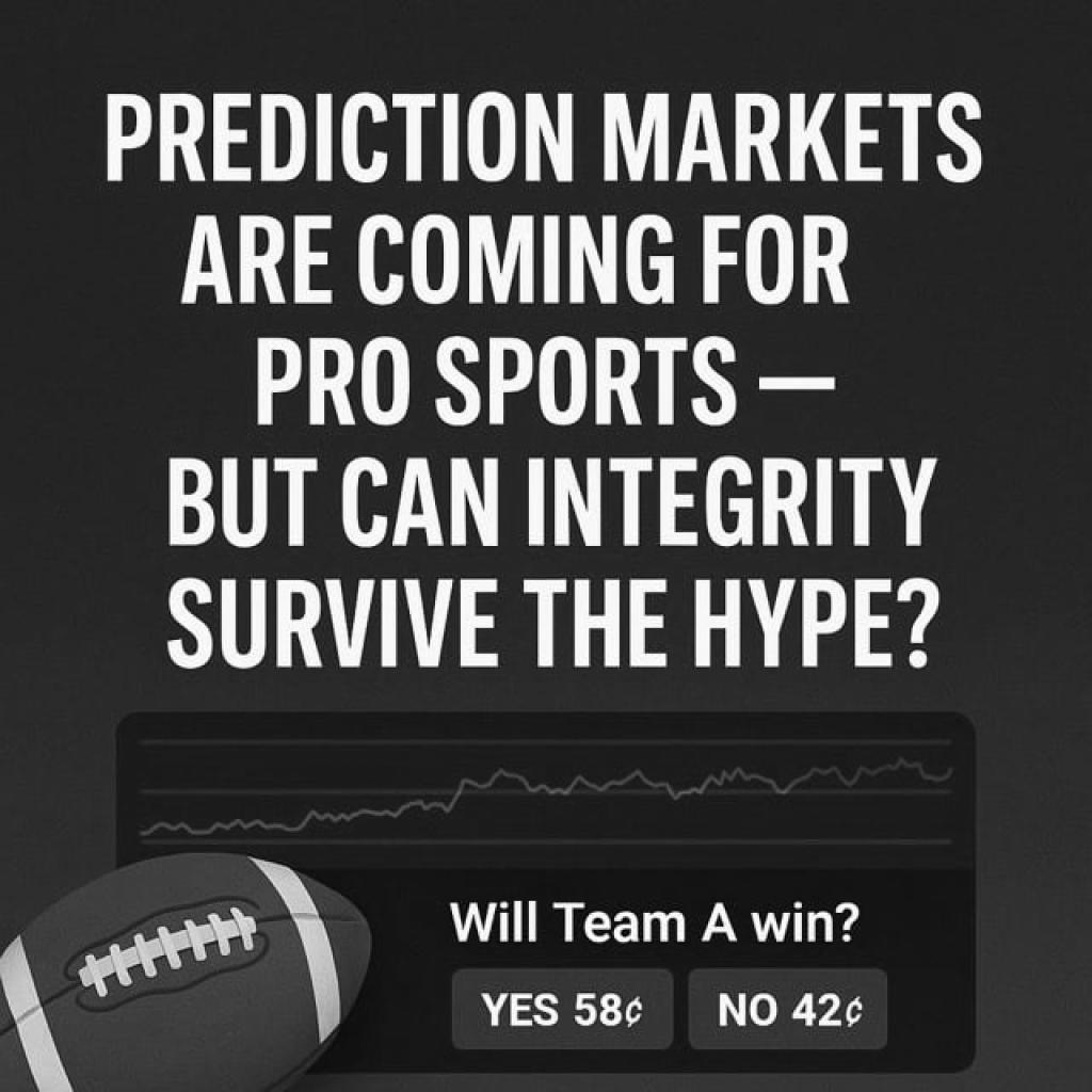 Prediction Markets Are Coming For Pro Sports — But Can Integrity Survive The Hype?