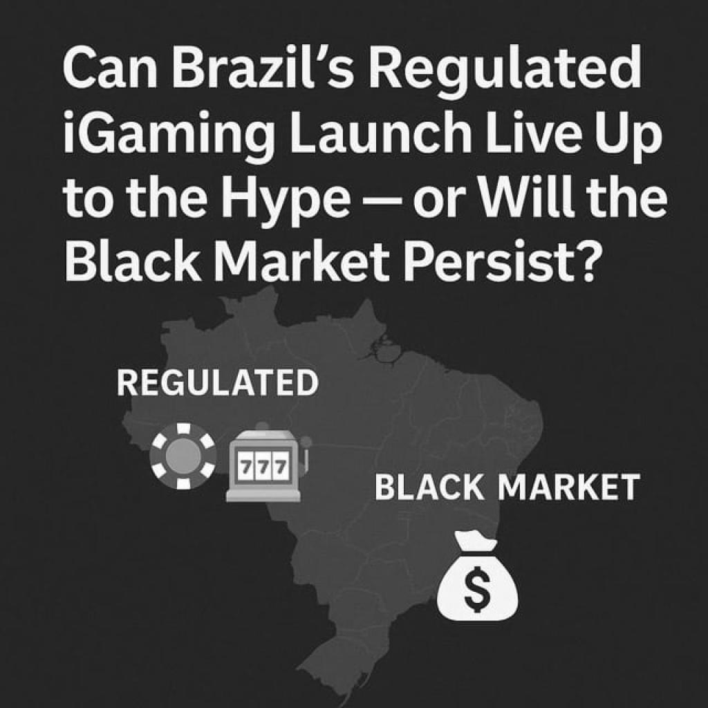 Can Brazil’s Regulated IGaming Launch Live Up To The Hype — Or Will The Black Market Persist?