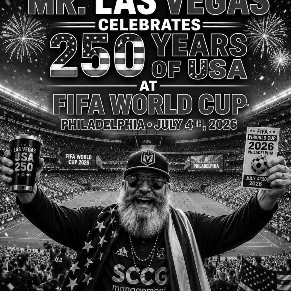 Stephen Crystal In Philadelphia For The World Cup And Celebrating 250 Years Of The USA!