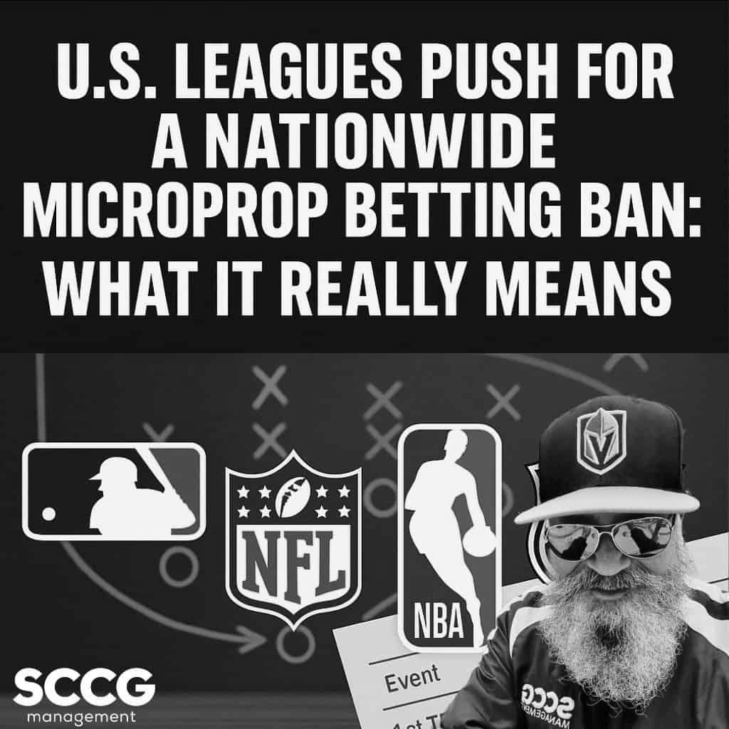 U.S. Leagues Push For A Nationwide Microprop Betting Ban