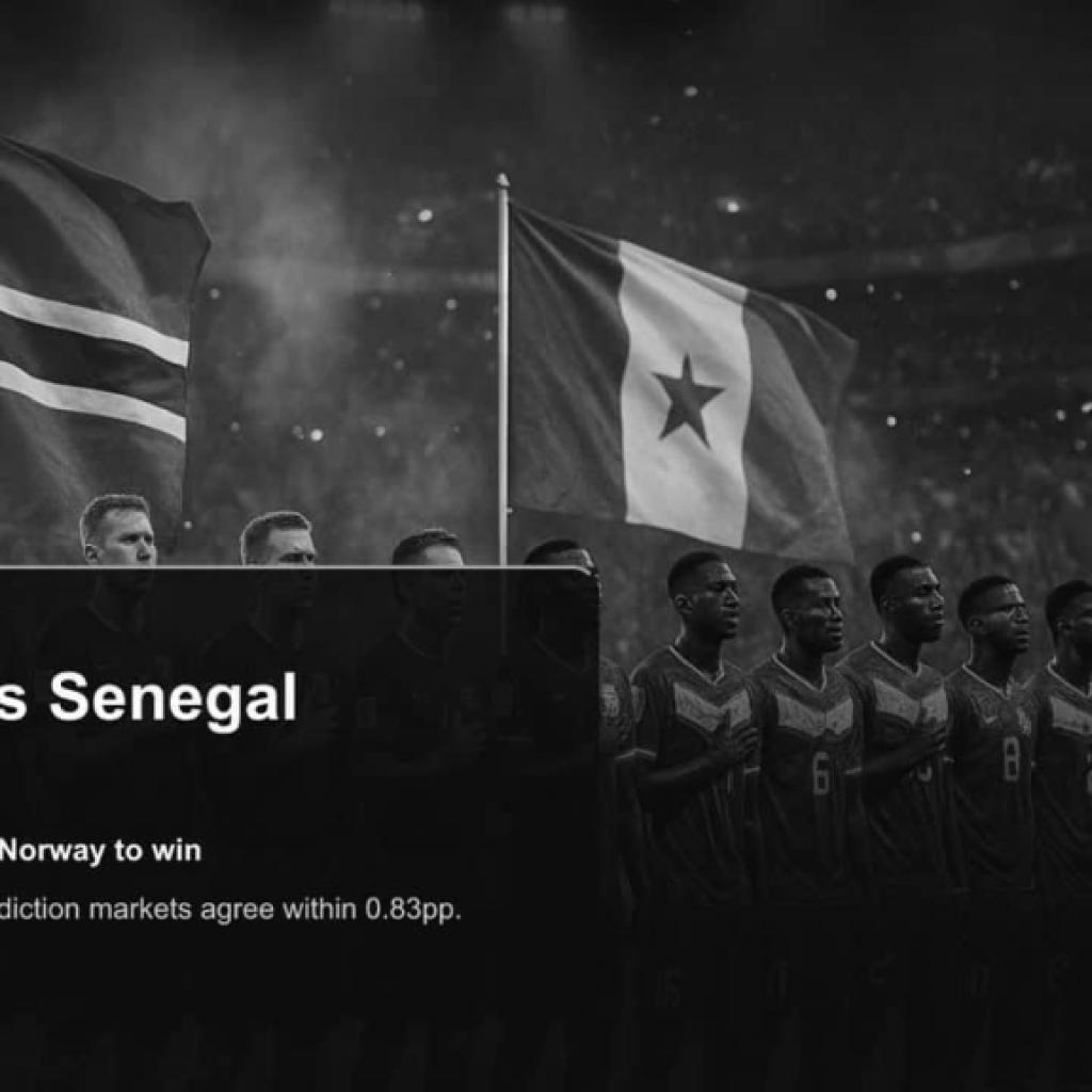 Norway Vs. Senegal: When Every Market Agrees The Outcome Is Unknowable
