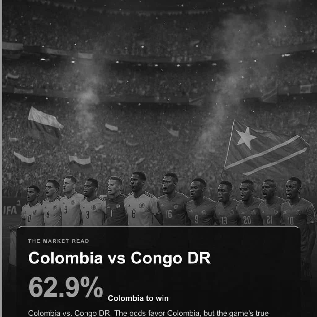 Colombia Vs. Congo DR: A Quiet Edge Read The Market Agrees On