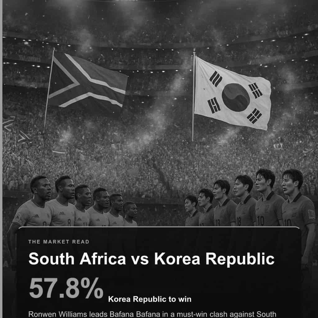 South Africa Vs. Korea Republic: A Tight Consensus Read The Market Agrees On