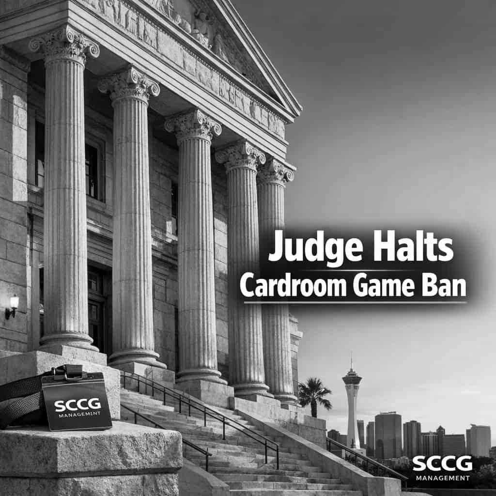 California Judge Blocks Cardroom Game Ban Impact On Tribal Balance