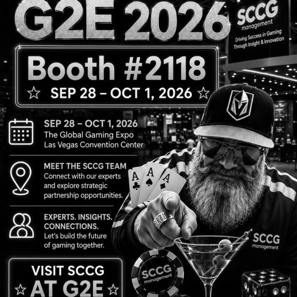 Book A Meeting With SCCG At G2E 2026