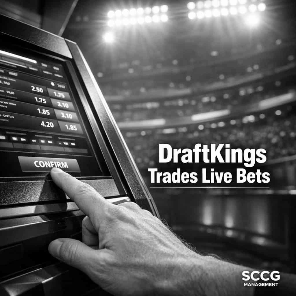 DraftKings Shifts Sports Betting Toward Real-Time Trading Models After Regulatory Clearance