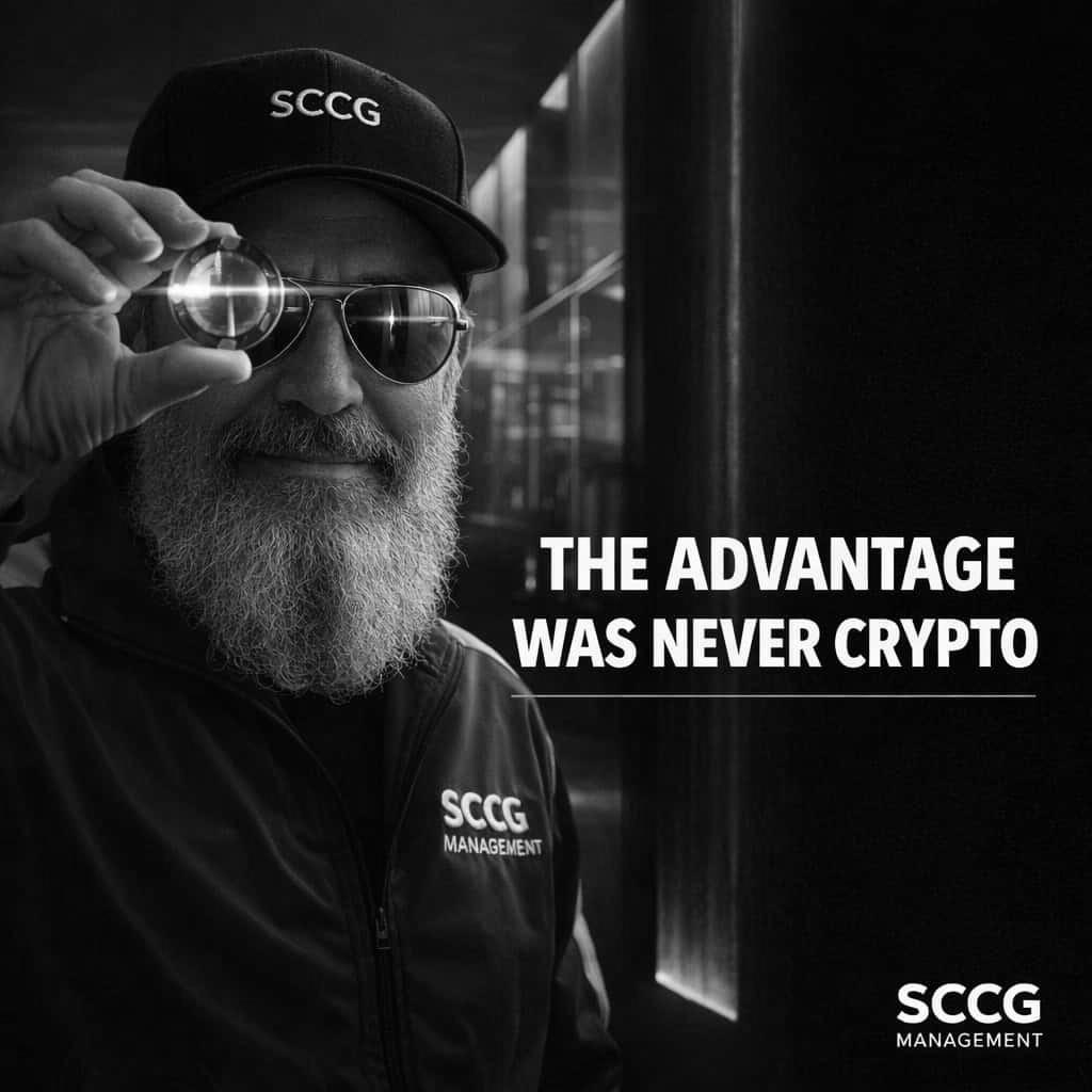 The Advantage Was Never Crypto | Stephen A. Crystal, SCCG