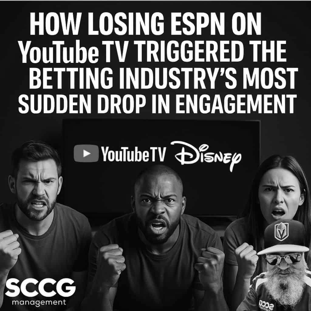 How Losing ESPN On YouTube TV Triggered The Betting Industry’s Most Sudden Drop In Engagement